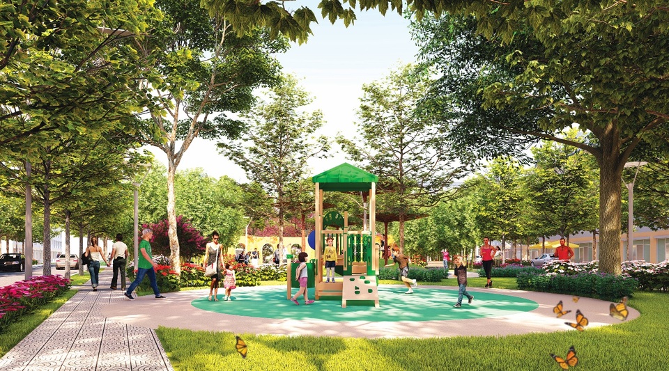 Bách Việt Lake Garden chính thức ra mắt phân khu đẹp nhất - 2 Khu vui chơi trẻ em dưới những tán cây xanh ngát là điểm đến lý tưởng để bố mẹ cùng các bé yêu vận động, thỏa thích chạy nhảy, cùng hòa mình và khám phá thiên nhiên tươi đẹp