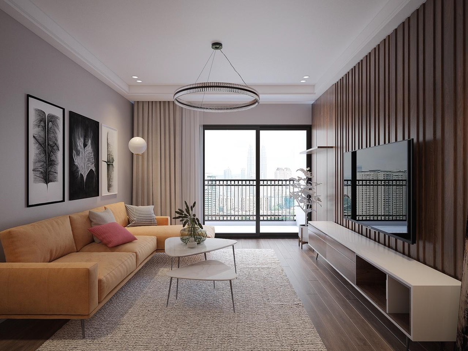 Bất động sản phía Nam Hà Nội “nóng” từng ngày - 2 Các căn hộ ở Sky Central được thiết kế và xây dựng theo tiêu chuẩn quốc tế, tối ưu gió và ánh sáng.
