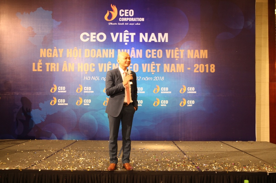 Ngày Hội Doanh nhân CEO Việt Nam: Đoàn kết-Giá trị-Lan tỏa-Thành công - 3 CTHĐQT – Ngô Minh Tuấn người sáng lập ra tập đoàn CEO Việt Nam, Người giành cả tâm huyết cho trao gửi giá trị cho cộng đồng doanh nhân