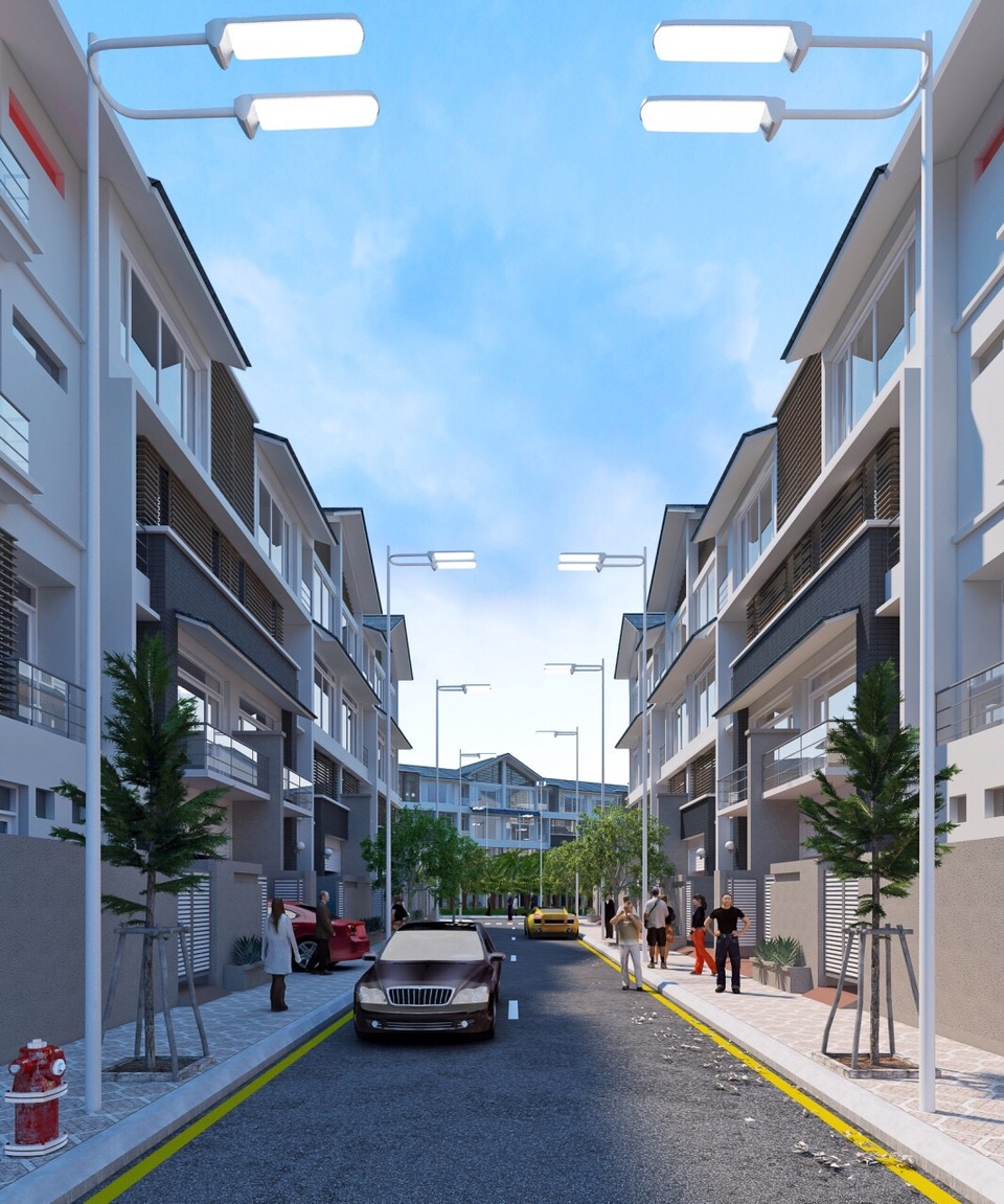 Cơ sở hạ tầng được đầu tư đồng bộ và ngầm hóa 100%( Hình ảnh minh họa)