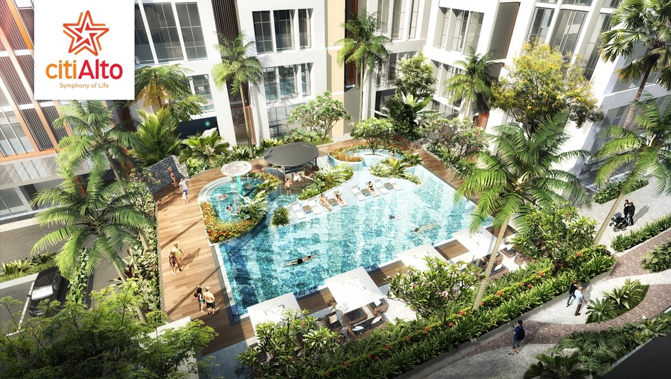 CitiAlto sẽ tạo nên môi trường sống lý tưởng giữa lòng đô thị hiện đại.