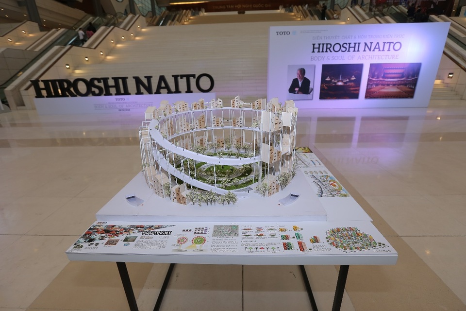 Những khoảnh khắc đáng nhớ tại Architect Talk 2018 - 1 Một góc triển lãm top 10 tác phẩm xuất sắc nhất cuộc thi