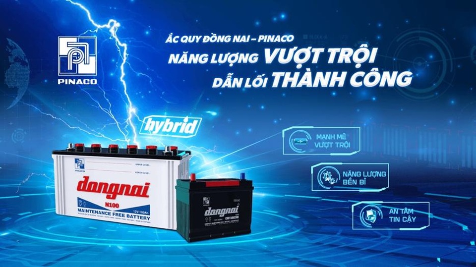 Năng lượng vượt trội đưa thương hiệu việt vươn tầm thế giới - 7 Ắc quy Đồng Nai – PINACO Năng lượng vượt trội chinh phục thị trường thế giới