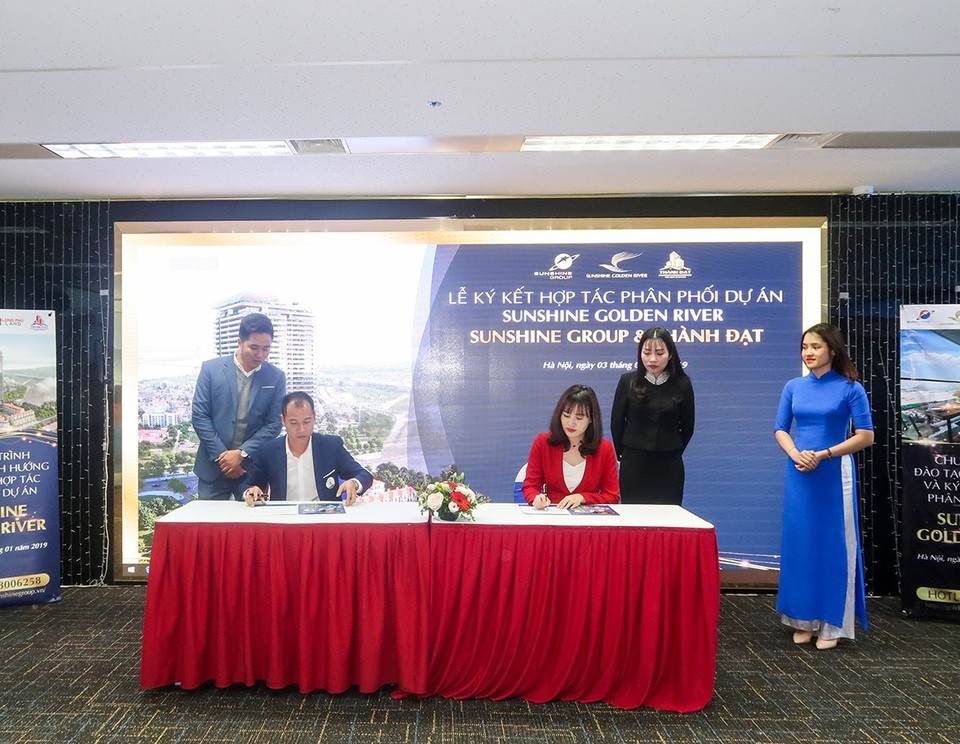 Thành Đạt hợp tác phân phối dự án Sunshine Golden River - Ảnh 1. Thành Đạt hợp tác phân phối dự án Sunshine Golden River - Ảnh 1.
