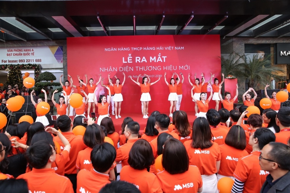 Tưng bừng ra mắt thương hiệu mới MSB, ngân hàng Hàng Hải tạo dấu ấn phát triển mới - Ảnh 2. Tưng bừng ra mắt thương hiệu mới MSB, ngân hàng Hàng Hải tạo dấu ấn phát triển mới - Ảnh 2.