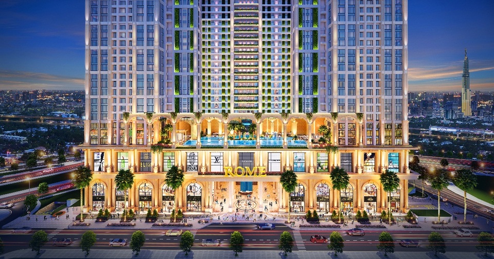 Tòa thành Rome kinh điển tại Đông Sài gòn - Ảnh 2. Tòa thành Rome kinh điển tại Đông Sài gòn - Ảnh 2.