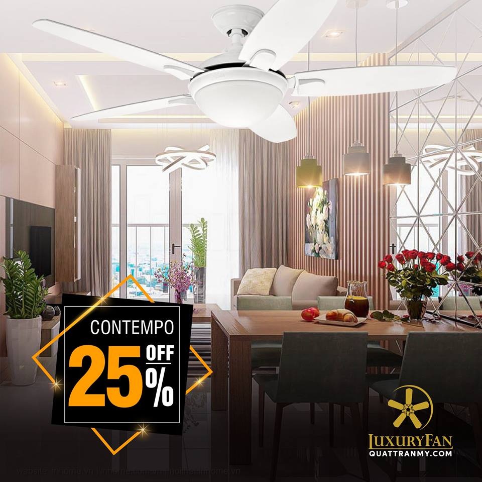 Nhận ngay ưu đãi lên tới 50% khi mua các sản phẩm quạt trần Mỹ tại Luxury Fan - Ảnh 3. Nhận ngay ưu đãi lên tới 50% khi mua các sản phẩm quạt trần Mỹ tại Luxury Fan - Ảnh 3.