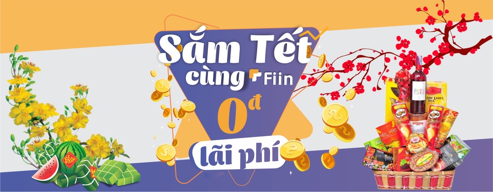 Ứng dụng Fiin tung chương trình đón Tết với 0đ lãi phí - Ảnh 1. Ứng dụng Fiin tung chương trình đón Tết với 0đ lãi phí - Ảnh 1.