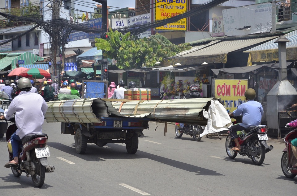 Những máy chém di động giữa phố