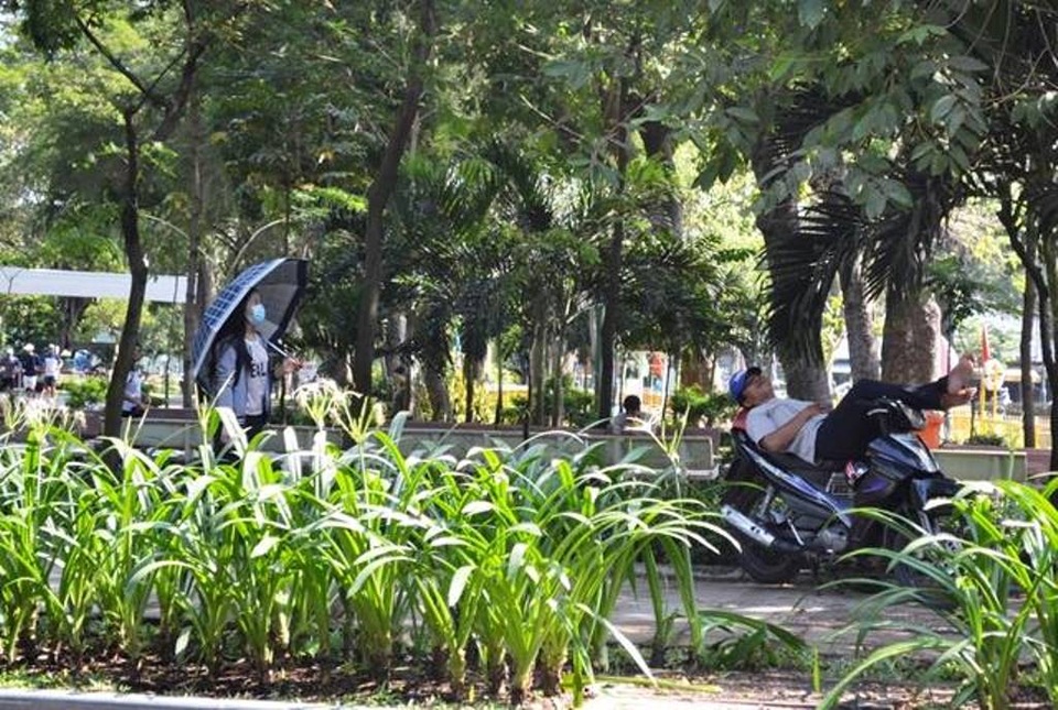 Nghi án tên cướp bị đánh chết trong công viên Hoàng Văn Thụ - 1 Khu B công viên Hoàng Văn Thụ nơi xảy ra vụ án