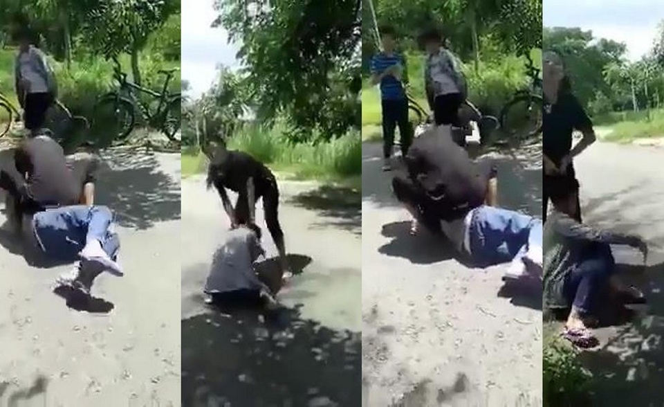 Vụ nữ sinh bị đánh hội đồng, bắt liếm chân: Triệu tập nhân vật cầm đầu - 1 Hình ảnh em U. bị đánh dã man gây phẫn nộ trong dư luận