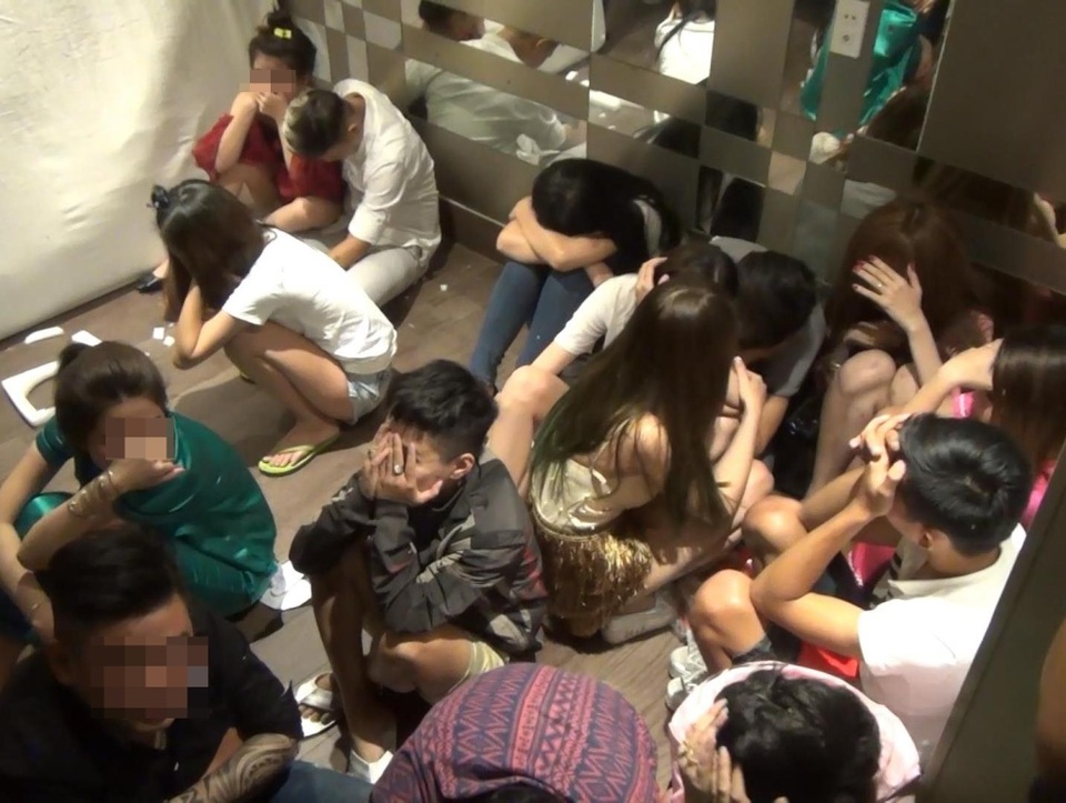 Số dân chơi bị tạm giữ