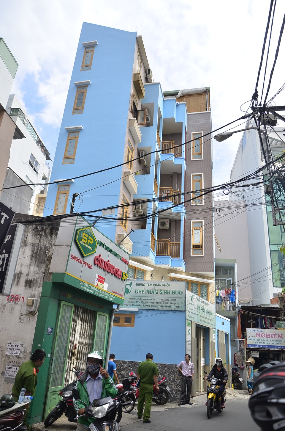 Căn nhà xảy ra vụ nổ