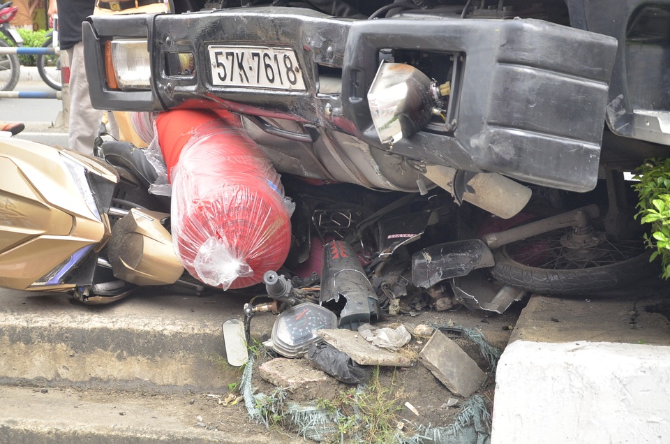 Hiện trường vụ tai nạn