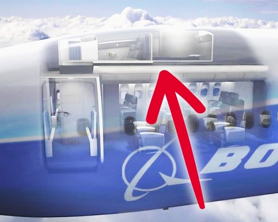 Căn phòng bí mật rất ít người biết trên máy bay - 2 Vị trí của căn phòng bí mật