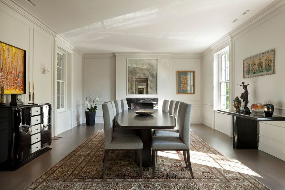 Phòng ăn rộng rãi thoáng đãng.