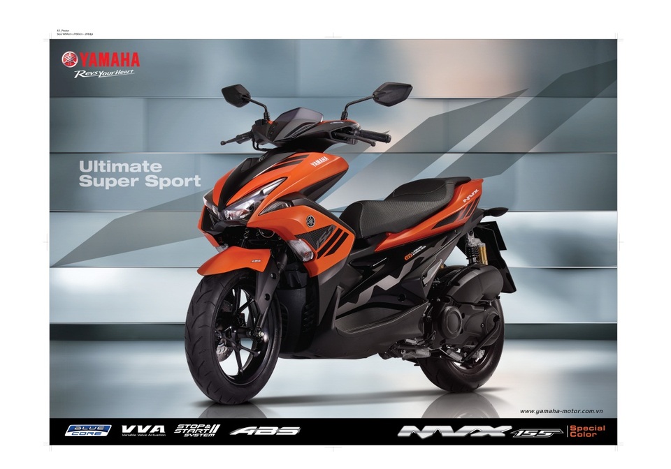 Phấn khích đón xuân cùng NVX 155 ABS Cam Đen - 1 Phấn khích đón xuân cùng NVX 155 ABS Cam Đen - 1