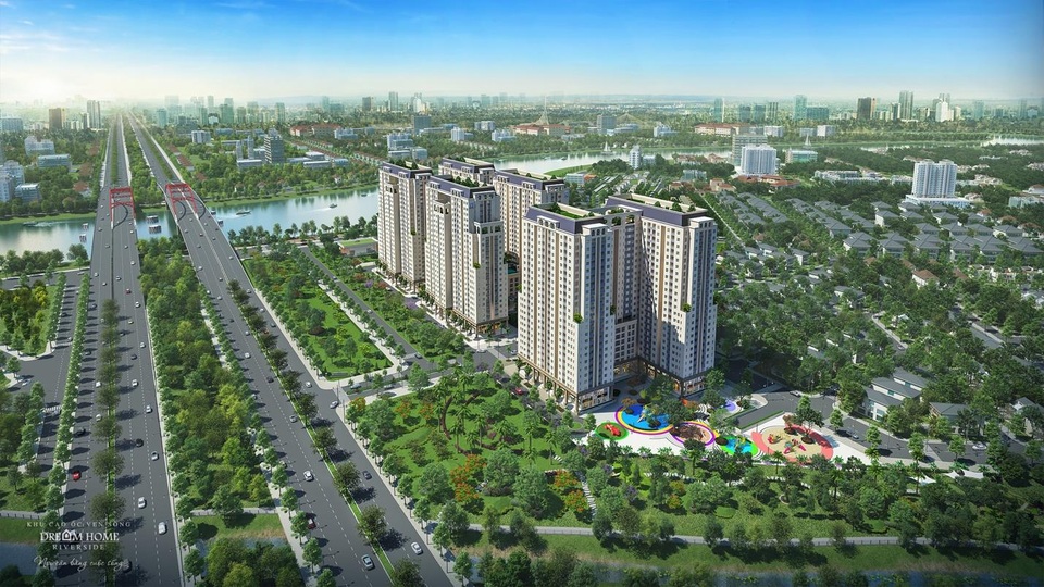 Căn hộ 1,1 tỷ đồng, tiện ích nhiều người mê - 1 Khu cao ốc Dream Home Riverside - Nơi cân bằng cuộc sống