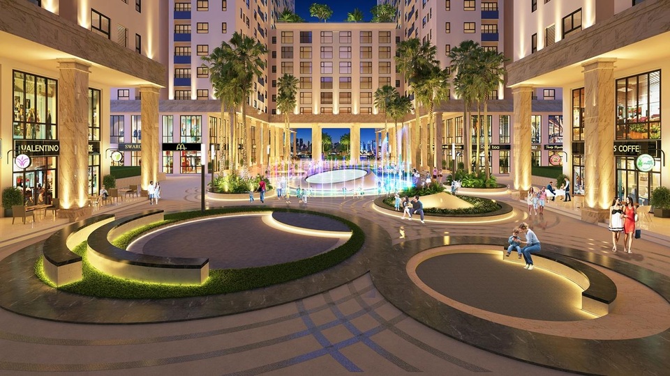 Căn hộ 1,1 tỷ đồng, tiện ích nhiều người mê - 2 Công viên Paradise Park được thiết kế nghệ thuật, giải trí tạo nên một không gian sống động và thư giãn tuyệt vời