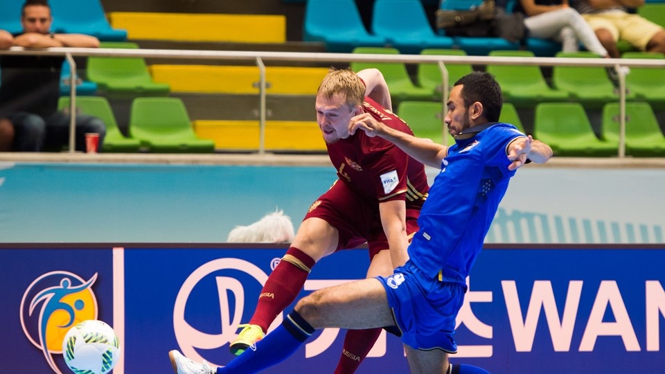Đội tuyển futsal Việt Nam - Nga: Phía trước là núi cao - 1 Đội tuyển futsal Nga từng thắng đội mạnh nhất Đông Nam Á là Thái Lan ở vòng bảng