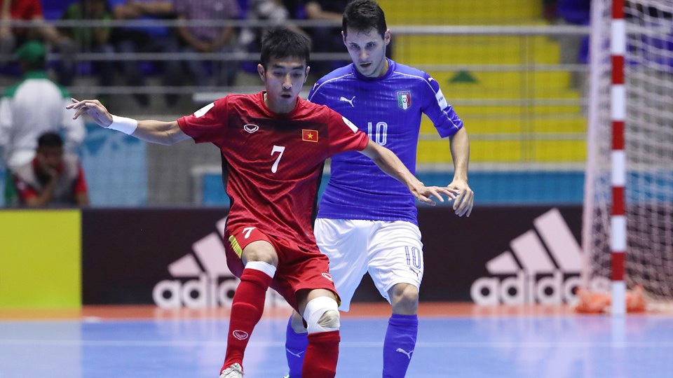 Đội tuyển futsal Việt Nam gửi lời cảm ơn người đến hâm mộ từ Colombia - 1 Đội tuyển futsal Việt Nam đã có trận đấu thành công ngoài mong đợi trước Italia