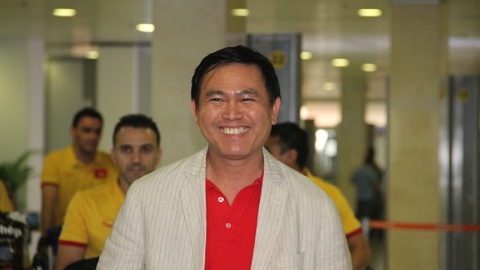 Uỷ viên thường trực, kiêm trưởng Ban futsal VFF Trần Anh Tú (ảnh: Trọng Vũ)