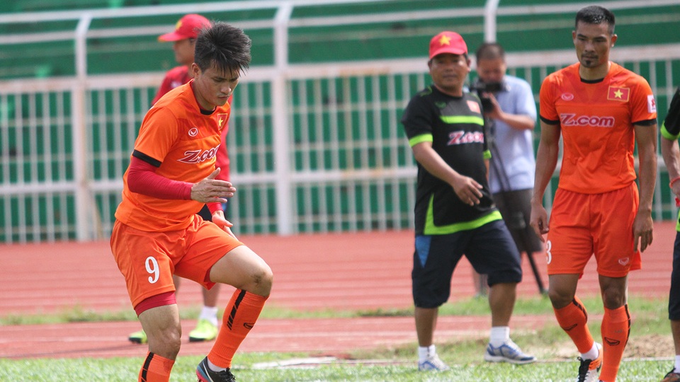 Tranh thủ nắng đẹp, đội tuyển Việt Nam chạy hết công suất - 3