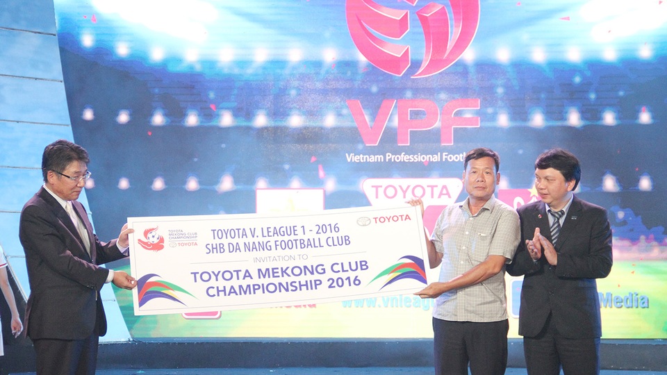 SHB Đà Nẵng sẽ là đội bóng đại diện cho bóng đá nước ta tham dự giải vô địch các quốc gia đồng bằng sông Mekong