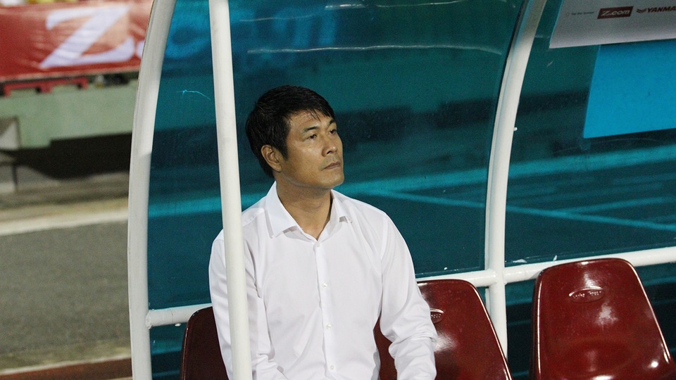 HLV Nguyễn Hữu Thắng hài lòng về đội tuyển Việt Nam (ảnh: Trọng Vũ)