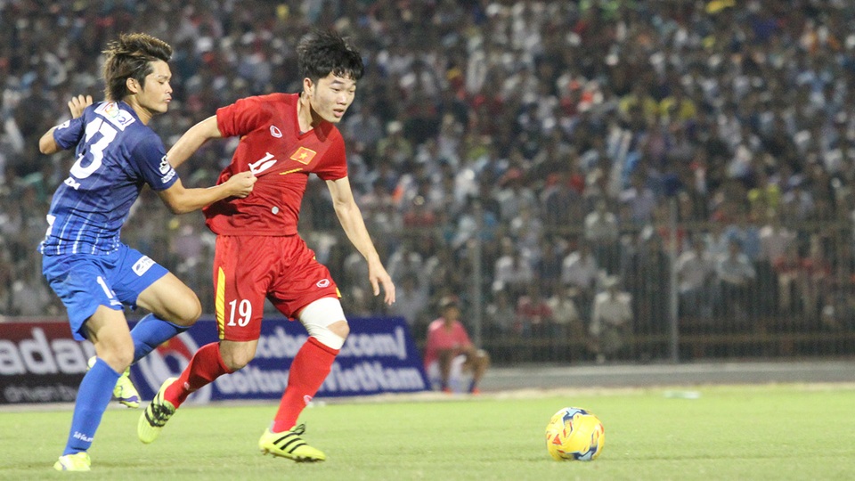 Xuân Trường sẽ là người dẫn dắt lối chơi cho đội tuyển Việt Nam (ảnh: Trọng Vũ)