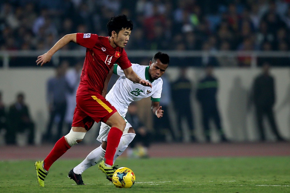 Những cầu thủ triển vọng của bóng đá Việt Nam tại SEA Games 29 - 1 Xuân Trường là một trong những niềm hy vọng của bóng đá Việt Nam tại SEA Games 29 (ảnh: Gia Hưng)
