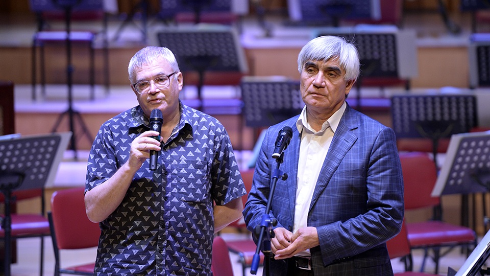 Chủ tịch Hội Nhạc sĩ Liên bang Nga, nhà soạn nhạc Rashid Kalimullin dành nhiều lời tốt đẹp cho BTC Festival.