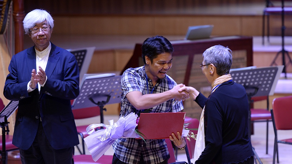 Nhà soạn nhạc trẻ của Việt Nam – Trần Lưu Hoàng nhận giải thưởng tưởng niệm ACL Yoshiro Irino lần thứ 34.