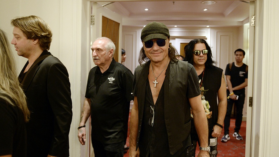 Ban nhạc rock huyền thoại Scorpions xuất hiện tại Hà Nội - 4