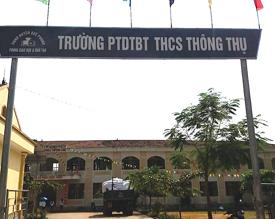 Học sinh lớp 6 chết đuối trong thời gian bán trú ở trường - 1
Trường phổ thông dân tộc bán trú (PTDTBT) THCS Thông Thụ - nơi Khang theo học.