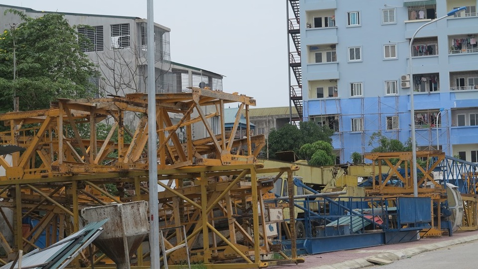 Hiện nay chung cư này đang xây thêm tòa tháp thứ 2 với 12 tầng đang ngổn ngang.