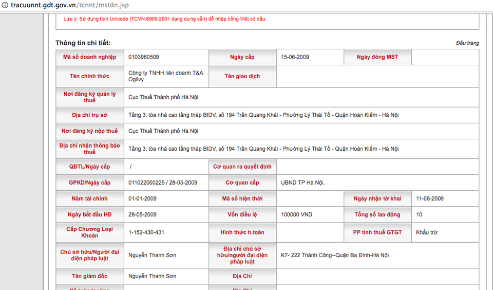 T&A Ogilvy đứng sau tài trợ khảo sát nước mắm tai tiếng của Vinastas là ai? - 2 T&A Ogilvy đứng sau tài trợ khảo sát nước mắm tai tiếng của Vinastas là ai? - 2