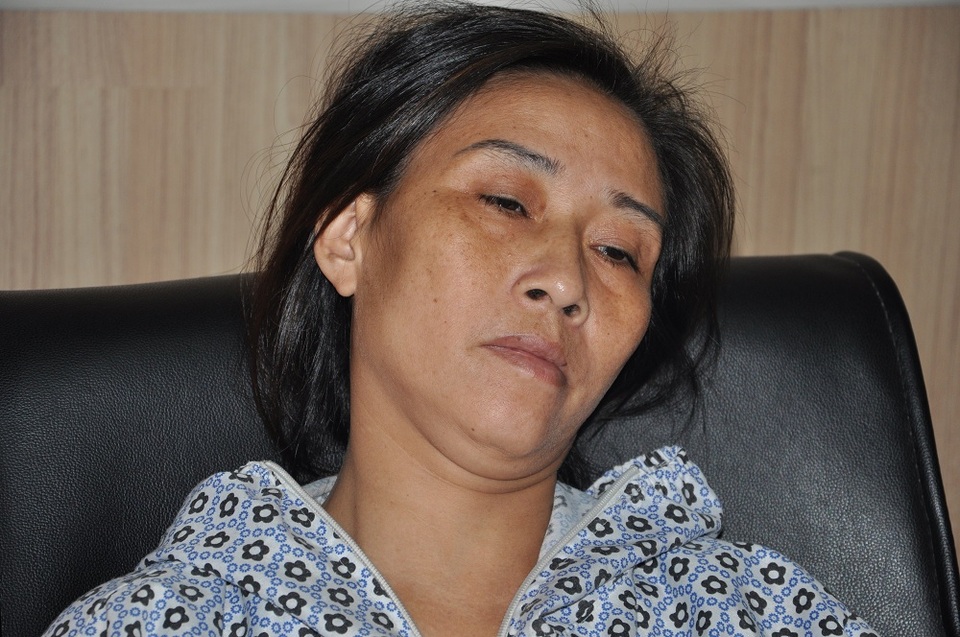 Sau 1 thời gian từ chối điều trị, chị Thu đã trở lại viện sáng ngày 21/9.