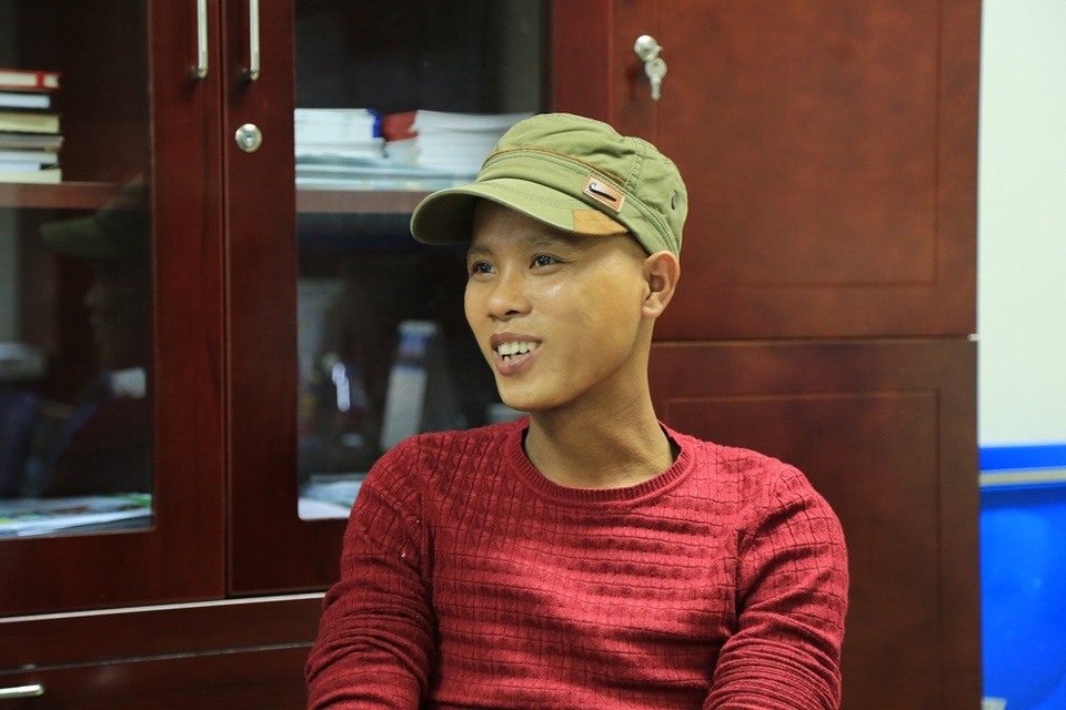 Anh Thắng của hiện tại khi ca ghép tủy đã thành công.