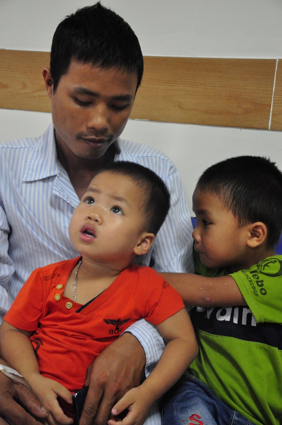 Anh Thắng trong những ngày buồn phiền vì không lo được tiền ghép tủy.