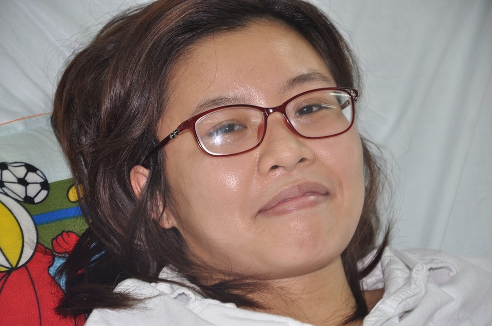 Được bạn đọc Dân trí giúp đỡ, tinh thần em đã khá hơn nhiều.