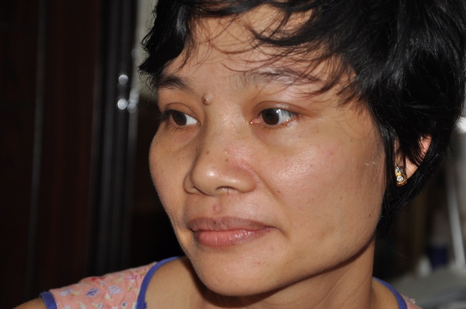 Chị Hậu đang sống trong những ngày nơm nớp, lo âu.