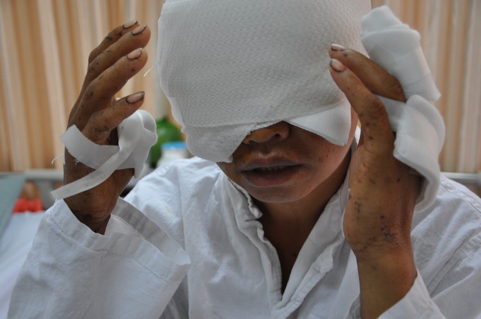 Anh sợ mình sẽ chết vì còn muốn chăm lo cho các con.