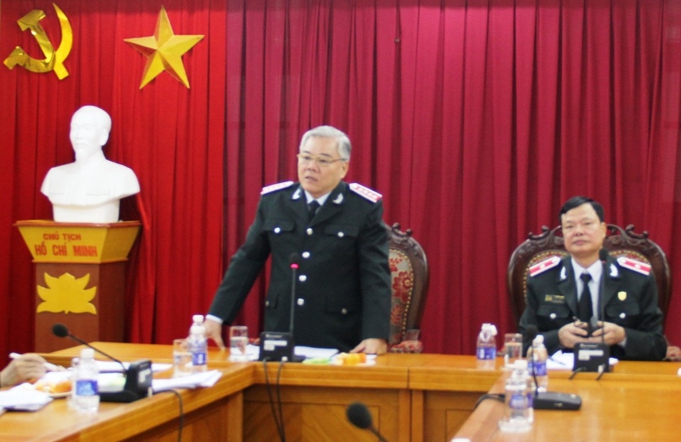 Tổng Thanh tra Chính phủ Phan Văn Sáu chỉ đạo tại hội nghị (Ảnh: TTCP)