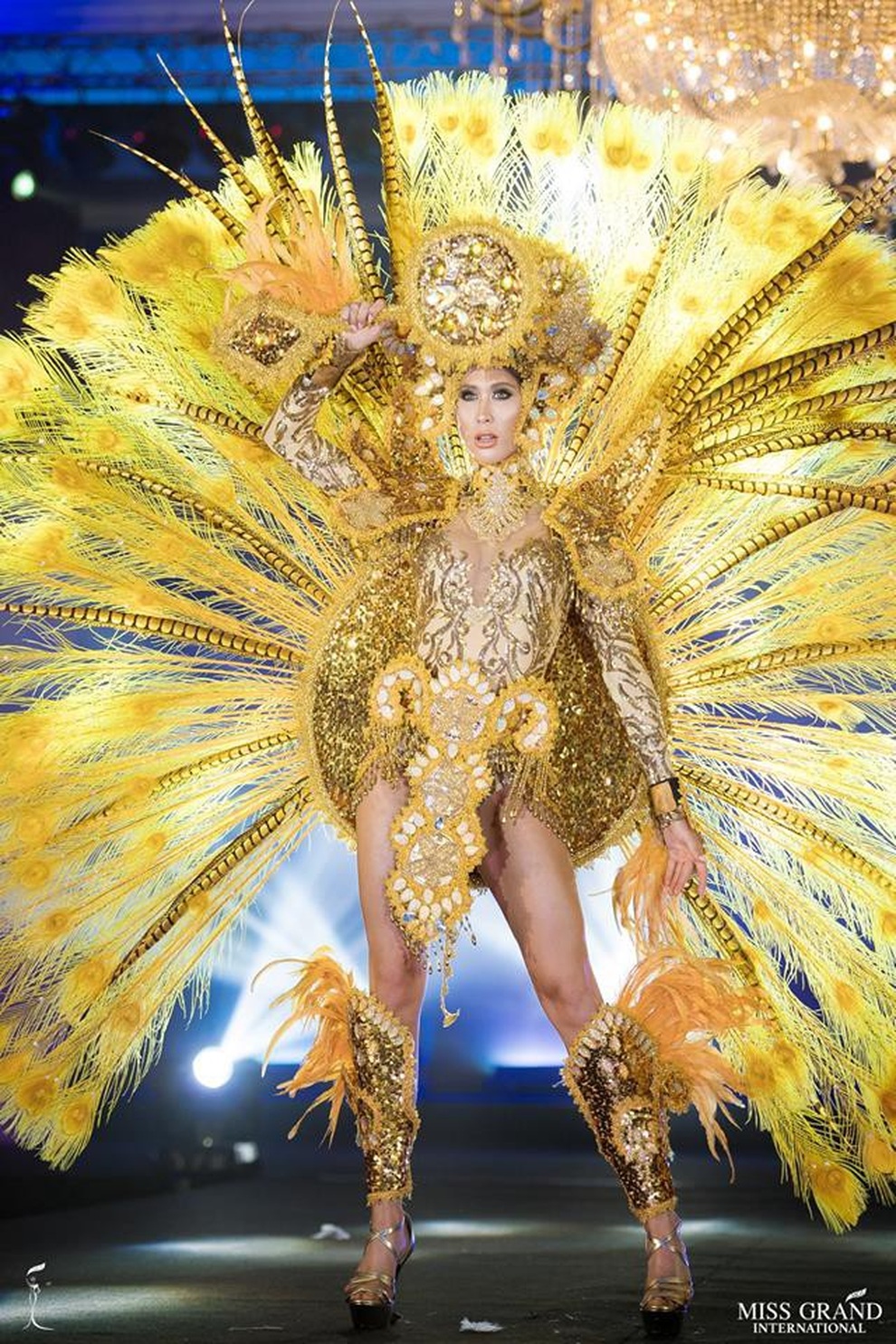 Bùi Phương Nga và mỹ nhân Hoa hậu Hòa bình thế giới 2018 lộng lẫy với trang phục dân tộc - 53