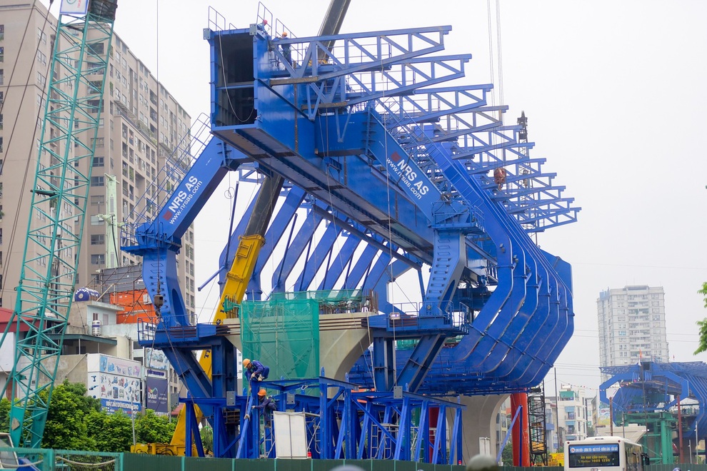 Toàn cảnh tuyến đường trên cao gần 10.000 tỷ "giải cứu" giao thông Ngã Tư Sở - cầu Vĩnh Tuy - 5 Toàn cảnh tuyến đường trên cao gần 10.000 tỷ "giải cứu" giao thông Ngã Tư Sở - cầu Vĩnh Tuy - 5