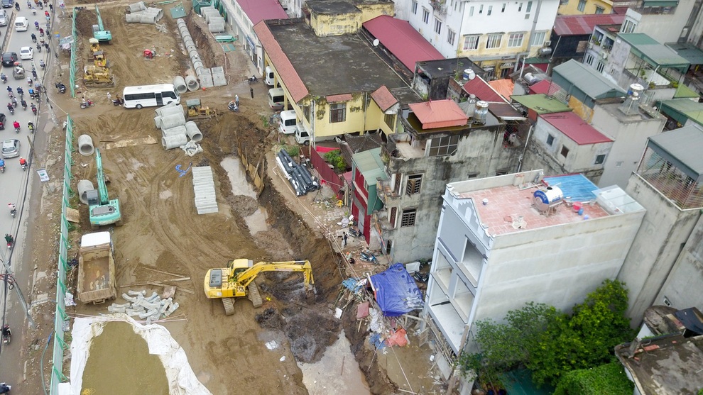 Toàn cảnh tuyến đường trên cao gần 10.000 tỷ "giải cứu" giao thông Ngã Tư Sở - cầu Vĩnh Tuy - 12 Toàn cảnh tuyến đường trên cao gần 10.000 tỷ "giải cứu" giao thông Ngã Tư Sở - cầu Vĩnh Tuy - 12