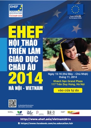 HS, SV được đối thoại trực tiếp với 70 trường ĐH, CĐ thuộc khối Liên minh Châu Âu - 1 HS, SV được đối thoại trực tiếp với 70 trường ĐH, CĐ thuộc khối Liên minh Châu Âu