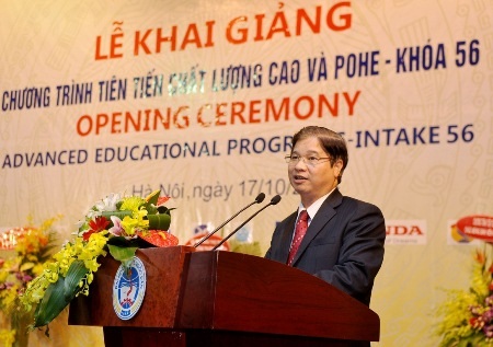 Khai giảng Chương trình Tiên tiến, Chất lượng cao và POHE, khóa 56 - 1 Khai giảng Chương trình Tiên tiến, Chất lượng cao và POHE, khóa 56