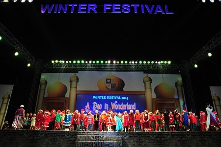 Chương trình nghệ thuật “A Pao in Wonderland” do học sinh dàn dựng và biểu diễn